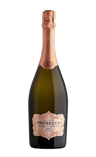 фото просекко Pizzolato Prosecco Rose Brut 0,75 л