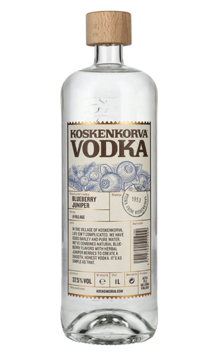 Водка Koskenkorva Blueberry Juniper 1 л