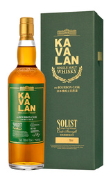 Виски Kavalan Solist ex-Bourbon Cask Single Cask Strength 58.6% 0,7 л