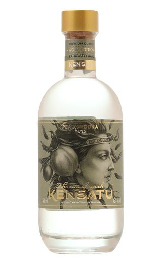 Кенсату Голд Эдишн Персик 0.5 л фото водка Kensatu Gold Edition Peach 0,5 л