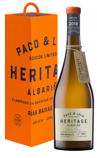 Пако энд Лола Херитидж Альбариньо 2018 0.75 л фото вино Paco and Lola Heritage Albarino 2018 0,75 л