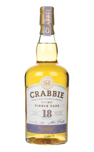 Крабби 18 лет 0.7 л фото виски Crabbie 18 Years Old 0,7 л