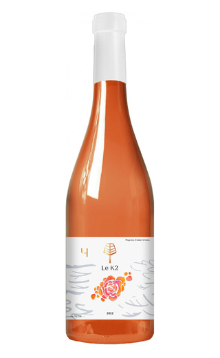 Ле К2 Роза 2022 0.75 л фото вино Le K2 Rose 2022 0,75 л
