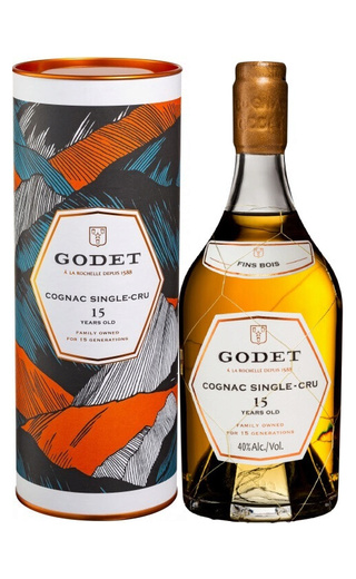 Коньяк Godet Single-Cru 15 Years Old 0,7 л