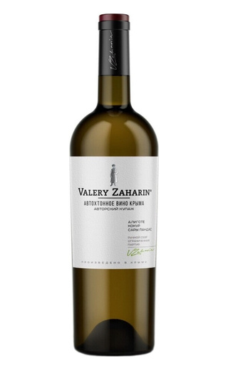 фото вино Valeriy Zakharyin Avtohtonnoe Vino Kryma Aligote Kokur Sary Pandas 0,75 л