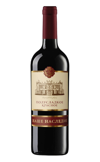 фото вино Nashe Nasledie Red Semi-Sweet 0,75 л