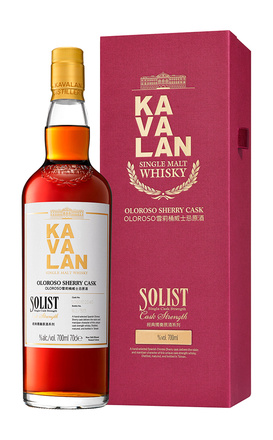 ウイスキー KAVALAN Oloroso Sherry Cask 700ml 59.4% 409292-viski-kavalan-solist-