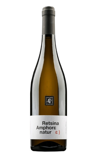 Тетрамитос Рецина Амфоре Натюр 0.75 л фото вино Tetramythos Retsina Amphore Natur 0,75 л