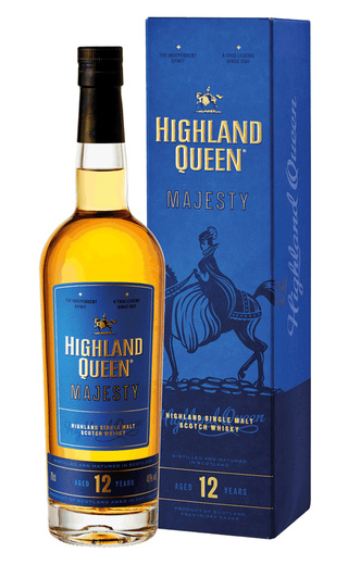 Хайленд Куин Меджисти 12 лет 40% 0.7 л фото виски Highland Queen Majesty 12 Years Old 40% 0,7 л