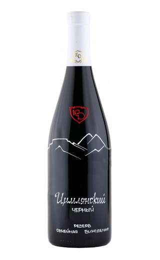 КД Цимлянский Черный 2019 0.75 л фото вино KD Tsimlyansky Cherny 2019 0,75 л