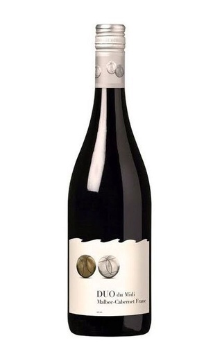 фото вино Duo du Midi Malbec Cabernet Franc 2022 0,75 л