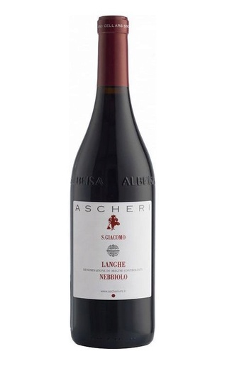 фото вино Ascheri Langhe Nebbiolo San Giacomo 2022 0,75 л