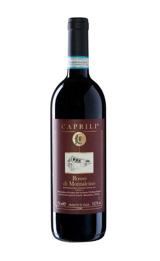 Каприли Россо ди Монтальчино 2021 0.75 л фото вино Caprili Rosso di Montalcino 2021 0,75 л