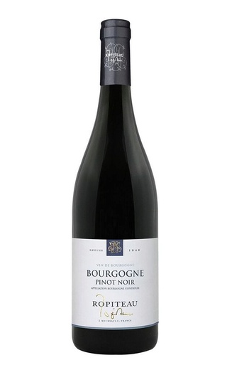 Ропито Бургонь Пино Нуар 2022 0.75 л фото вино Ropiteau Bourgogne Pinot Noir 2022 0,75 л