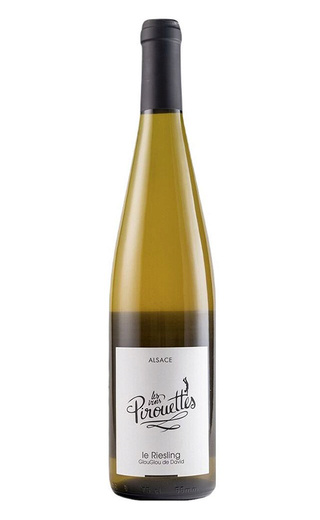 Вино Les Vins Pirouettes Le Riesling de David 2018 0,75 л