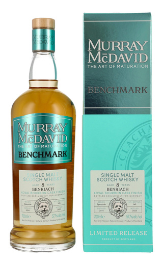 фото виски Murray McDavid Benchmark Benriach Aged 8 Years Old 0,7 л
