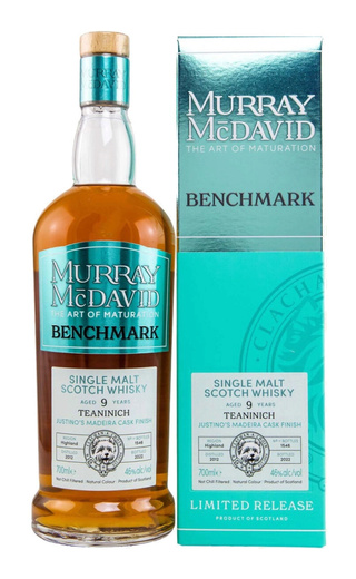 фото виски Murray McDavid Benchmark Teaninich 9 Years Old 0,7 л