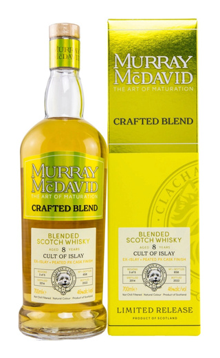 фото виски Murray McDavid Crafted Blend Cult of Islay 8 Years Old 0,7 л