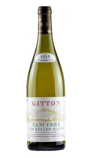 Життон Пэр Э Фис Ле Бэль Даме Сансер 2020 0.75 л фото вино Gitton Pere et Fils Les Belles Dames Sancerre 2020 0,75 л