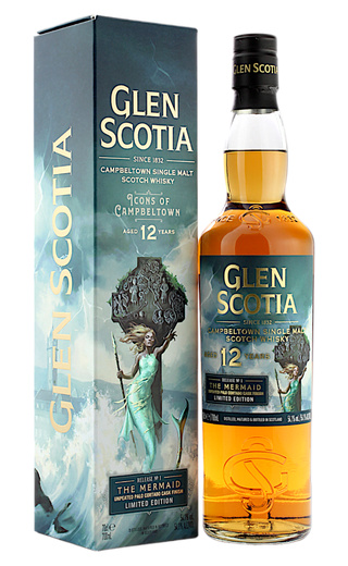 Глен Скотиа Русалка Релиз №1 12 лет 0.7 л фото виски Glen Scotia The Mermaid Release №1 12 Years Old 0,7 л