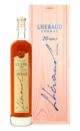 Коньяк Lheraud Cuvee 20 цена 0,7 л в деревянном ящике 11100 руб