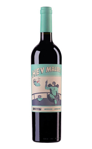 Матиас Риччителли Хей Мальбек 2021 0.75 л фото вино Matias Riccitell Hey Malbec 2021 0,75 л