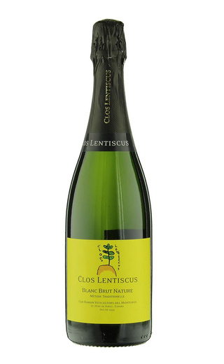 Кло Лентискус Блан Брют Натур 2017 0.75 л фото игристое вино Clos Lentiscus Blanc Brut Nature 2017 0,75 л