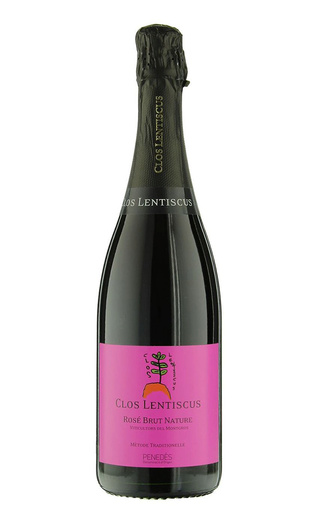 Кло Лентискус Розе Брют Натур 2018 0.75 л фото игристое вино Clos Lentiscus Rose Brut Nature 2018 0,75 л