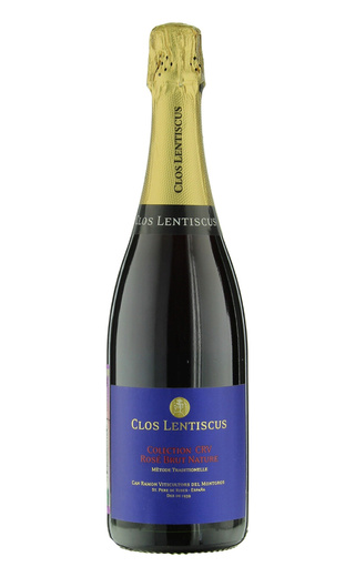 Кло Лентискус Колексьон СРВ Розе Брют Натур 0.75 л фото игристое вино Clos Lentiscus Colection CRV Rose Brut Nature 0,75 л