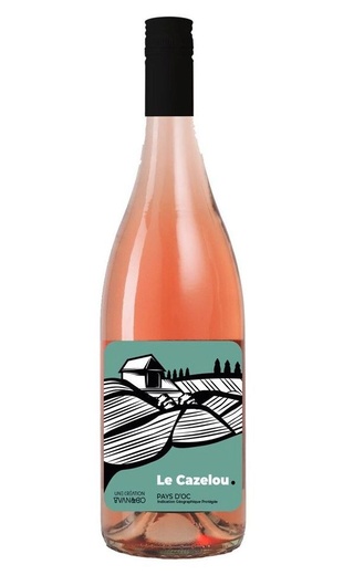 Ле Казелу Розе 2022 0.75 л фото вино Le Cazelou Rose 2022 0,75 л