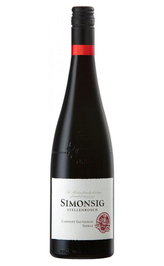 фото вино Simonsig Cabernet Sauvignon Shiraz 2020 0,75 л
