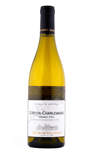 Анри де Виллямон Кортон-Шарлемань Гран Крю 2019 0.75 л фото вино Henri de Villamont Corton Charlemagne Grand Cru 2019 0,75 л