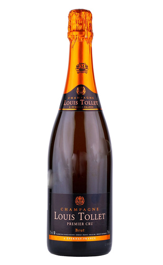 Луи Тойе Премьер Крю Брют 0.75 л фото шампанское Louis Tollet Premier Cru Brut 0,75 л