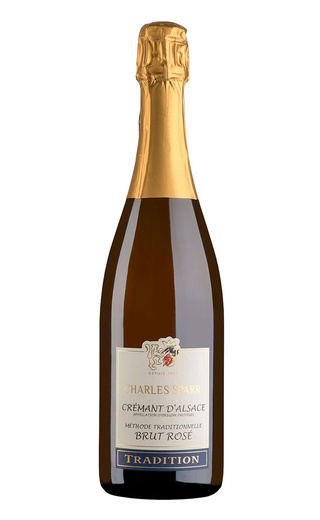 Домен Чарльз Спарр Креман д'Эльзас Розе 0.75 л фото игристое вино Domaine Charles Sparr Cremant d'Alsace Rose 0,75 л