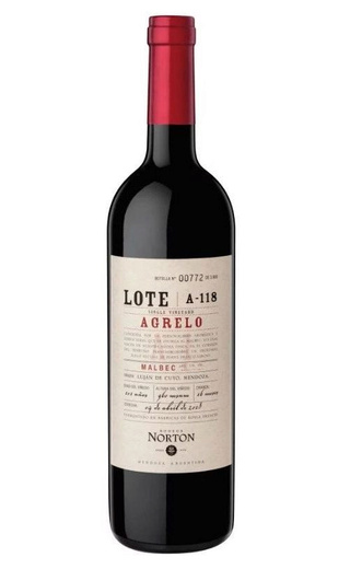 Бодега Нортон Лоте Агрело А-118 2021 0.75 л фото вино Bodega Norton Lote Agrelo A-118 2021 0,75 л