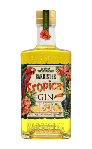 Барристер Тропикал 0.7 л фото джин Barrister Tropical 0,7 л