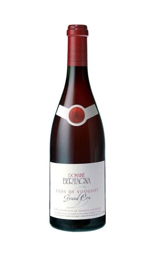 Домен Бертанья Кло де Вужо Гран Крю 2018 0.75 л фото вино Domaine Bertagna Clos de Vougeot Grand Cru 2018 0,75 л