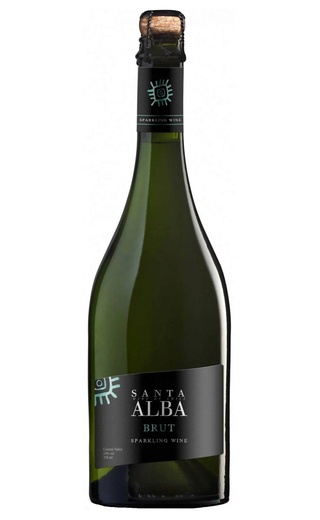 Санта Альба Брют 0.75 л фото игристое вино Santa Alba Brut 0,75 л