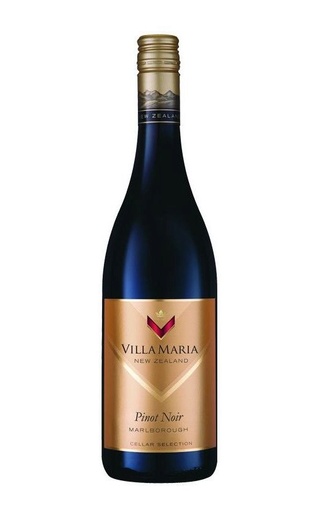 Вилла Мария Селлар Селекшн Пино Нуар Мальборо 2022 0.75 л фото вино Villa Maria Cellar Selection Pinot Noir Marlborough 2022 0,75 л