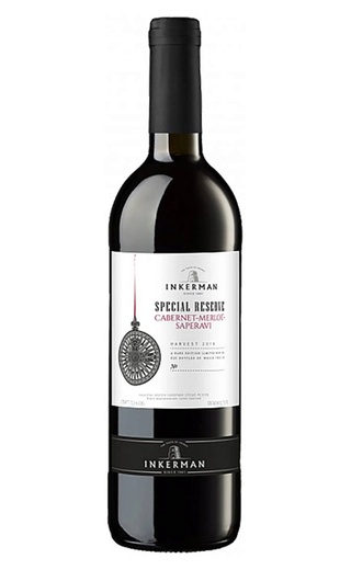 Инкерман Каберне Мерло Саперави Спешл Резерв 2018 0.75 л фото вино Inkerman Cabernet Merlot Saperavi Special Reserve 2018 0,75 л