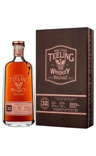 Тилинг Сингл Молт 32 года 0.7 л фото виски Teeling Single Malt 32 Years Old 0,7 л