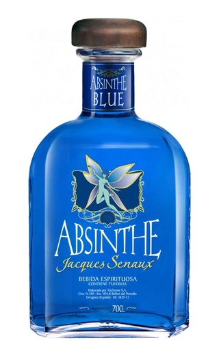 Жак Сено Голубой 0.7 л фото абсент Jacques Senaux Blue 0,7 л