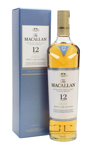 Макаллан Трипл Каск Мейчурд 12 лет 0.75 л фото виски Macallan Triple Cask Matured 12 Years Old 0,75 л