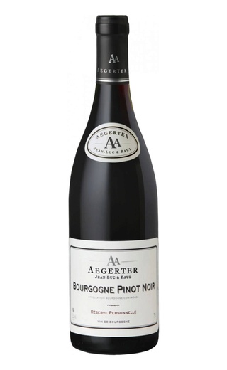 Ажертер Резерв Персоннель Бургонь Пино Нуар 2021 0.75 л фото вино Aegerter Reserve Personnelle Bourgogne Pinot Noir 2021 0,75 л