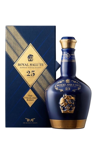 фото виски Chivas Regal Royal Salute 25 Years Old Treasured Blend 0,7 л
