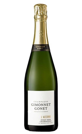 Жимонне Гоне Л’Аккор Ассамбляж Брют 2021 0.75 л фото шампанское Gimonnet Gonet L’Accord Assemblage Brut 2021 0,75 л