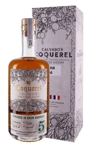 фото кальвадос Coquerel The Cask Finish Collection Rum West Indies 5 Ans 0,7 л
