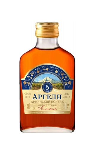 Аргели 5 лет 0.1 л фото коньяк Argeli 5 Years Old 0,1 л