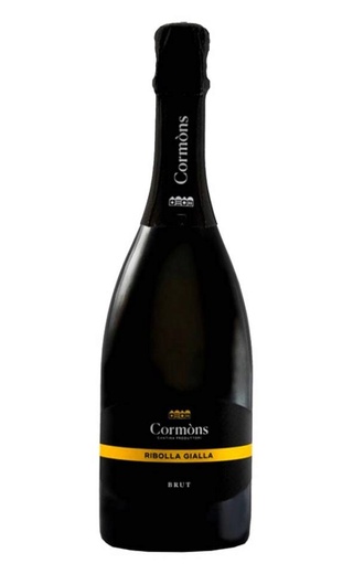 Кормонс Риболла Джалла Брют 2020 0.75 л фото игристое вино Cormons Ribolla Gialla Brut 2020 0,75 л