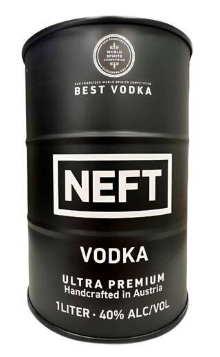 Нефть Черная 1 л фото водка Neft (Black barrel) 1 л